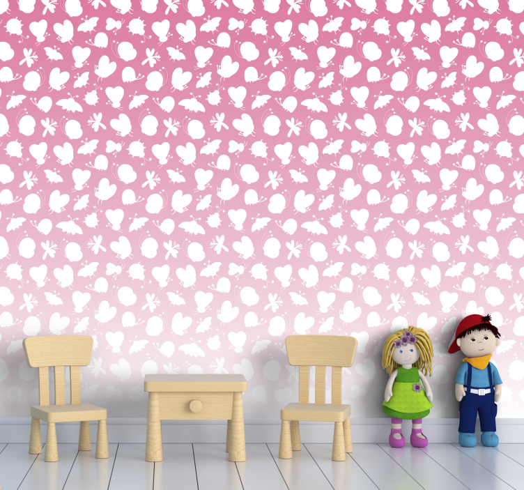 Papier peint papillon inspiration papillon - TenStickers