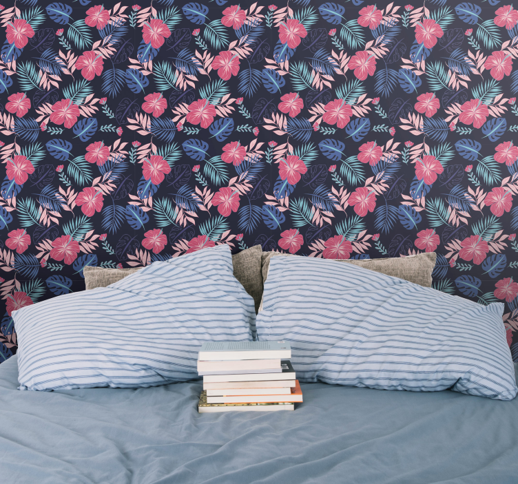 Papier peint nature plantes tropicales - TenStickers