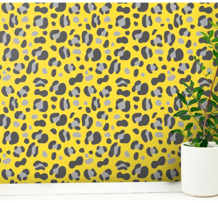 Papier peint zèbre empreinte d'animal - TenStickers